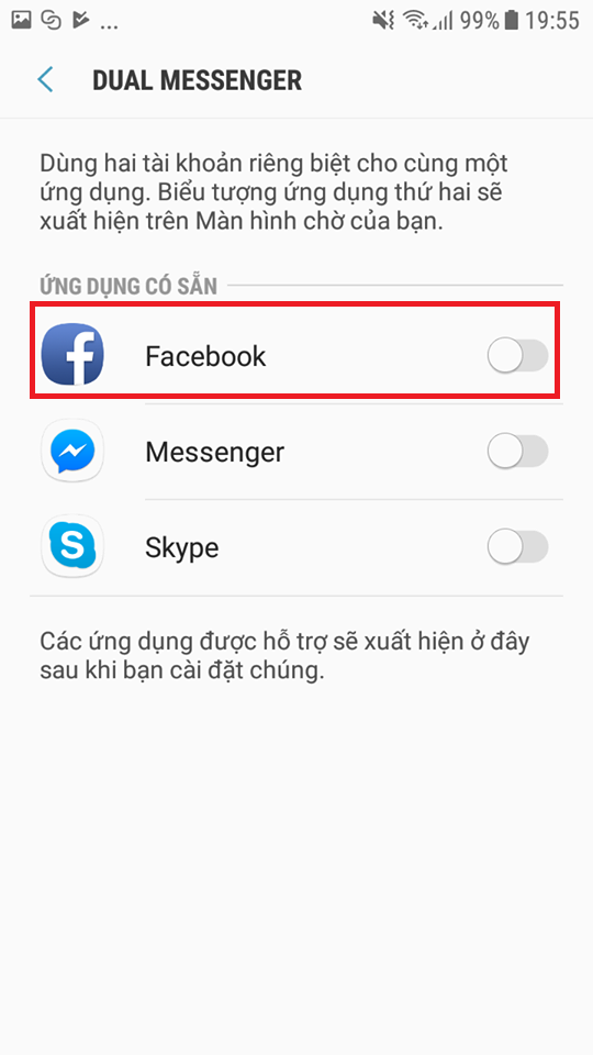 Đăng nhập 3 tài khoản Facebook chỉ với vài bước thao tác đơn giản trên Galaxy J3 Pro Đăng nhập 3 tài khoản Facebook chỉ với vài bước thao tác đơn giản trên Galaxy J3 Pro