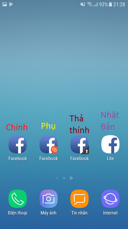 Đăng nhập 3 tài khoản Facebook chỉ với vài bước thao tác đơn giản trên Galaxy J3 Pro Đăng nhập 3 tài khoản Facebook chỉ với vài bước thao tác đơn giản trên Galaxy J3 Pro