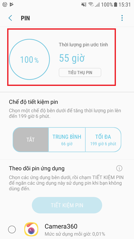 Đánh giá thời lượng pin Samsung Galaxy J3 Pro: “Chất” từng phần trăm
