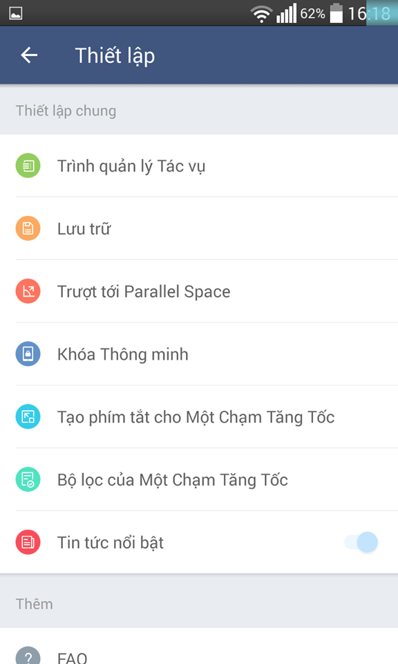 Nhân bản ứng dụng với Parallel Space Nhân bản ứng dụng với Parallel Space