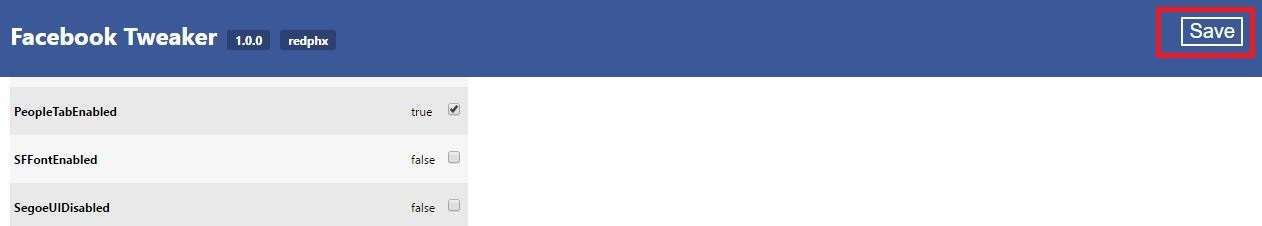 Facebook Tweaker - Mở những tính năng ẩn để lướt Facebook càng thêm thú vị