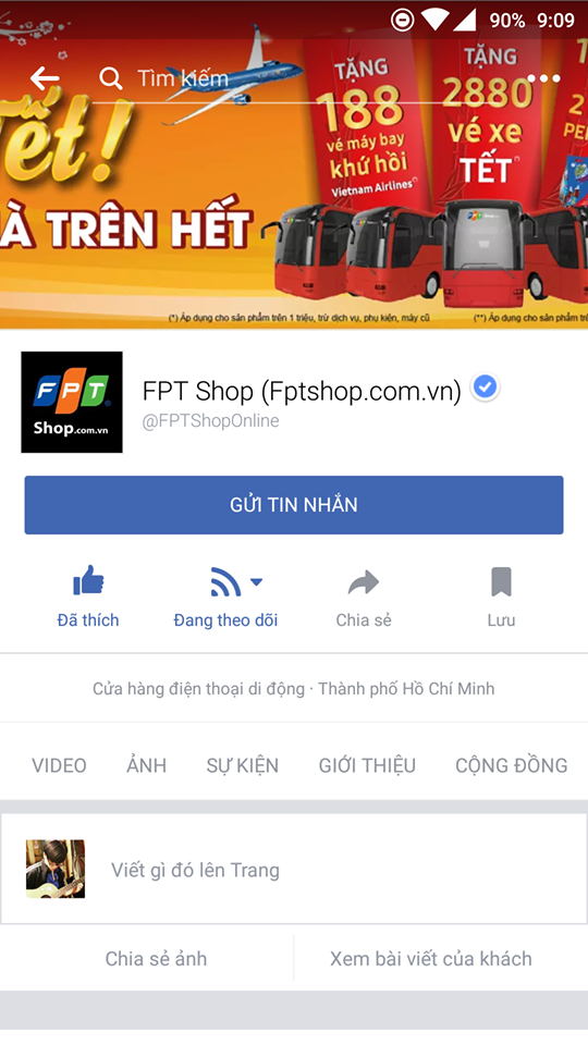 Hướng dẫn tạo ảnh “Trên tay trang Facebook của bạn” cực kì đơn giản