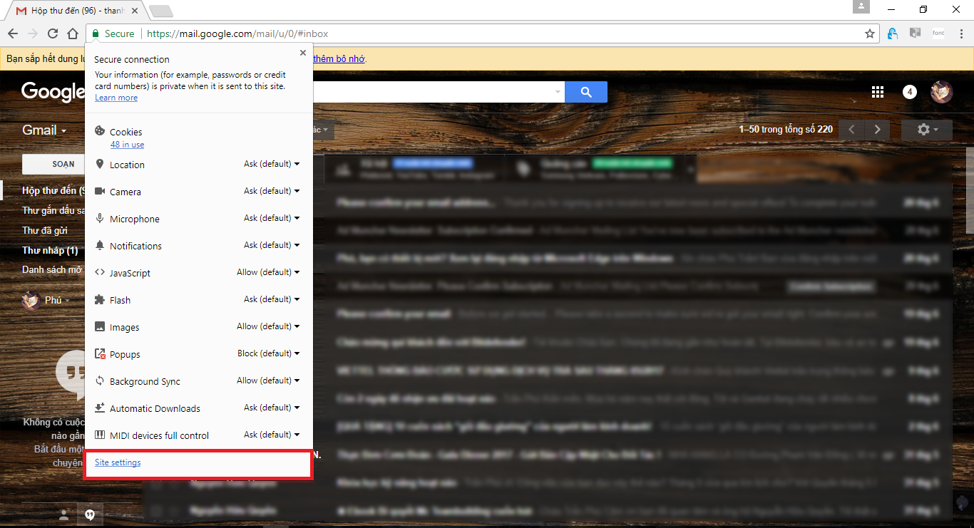 Truy xuất Email ngoại tuyến với Gmail trên Desktop