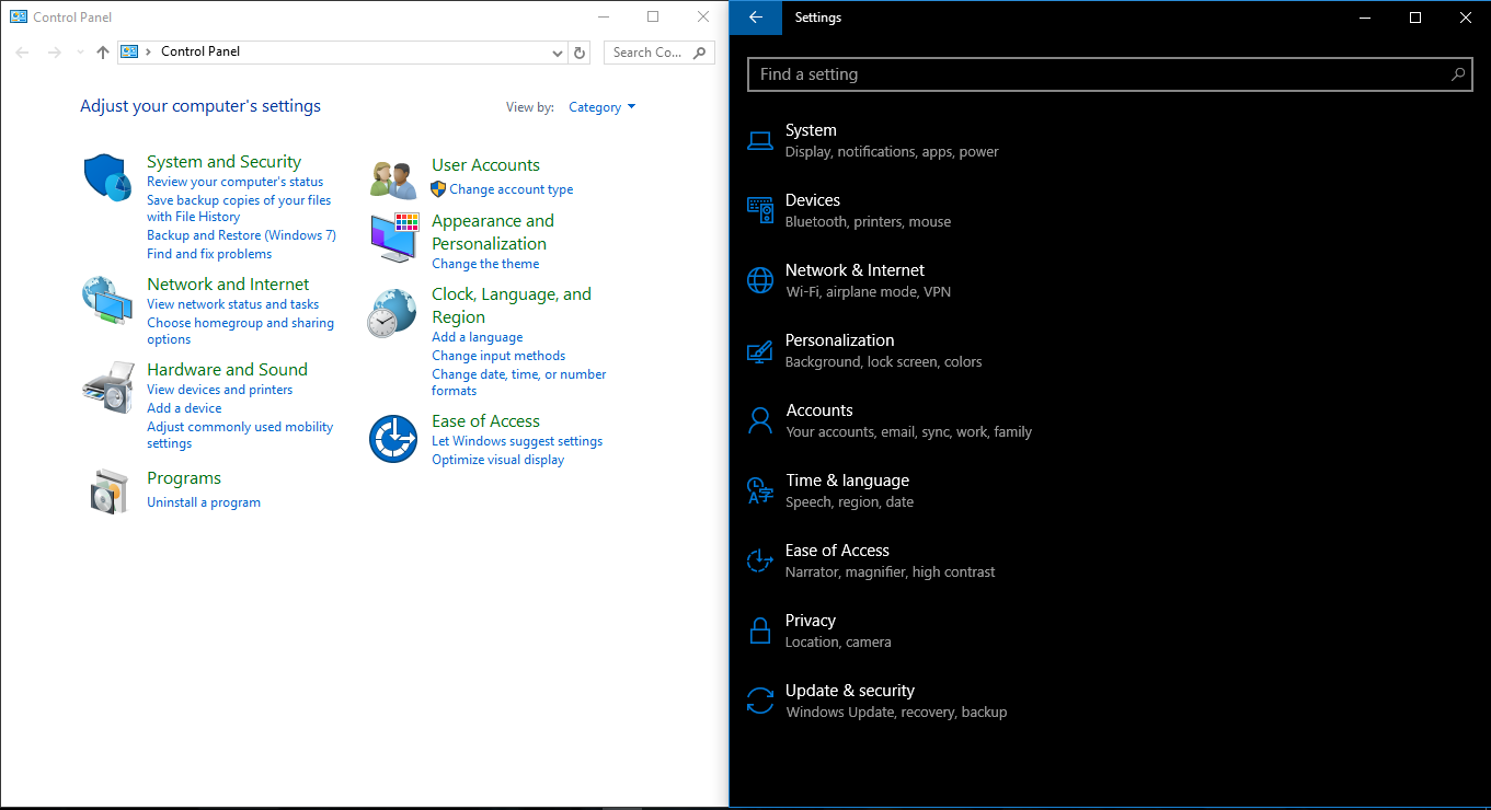 Vô hiệu hóa Settings và Control Panel trên Windows 10