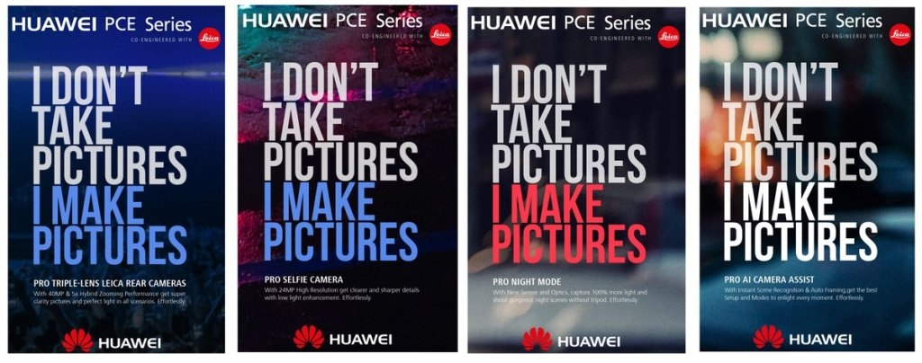 Poster về camera trên Huawei P11