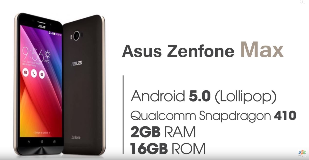 Cấu hình Asus Zenfone Max
