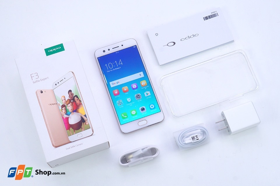 OPPO F3 chuyên gia Selfie Với 7.5 triệu mua OPPO F3 người dùng được gì