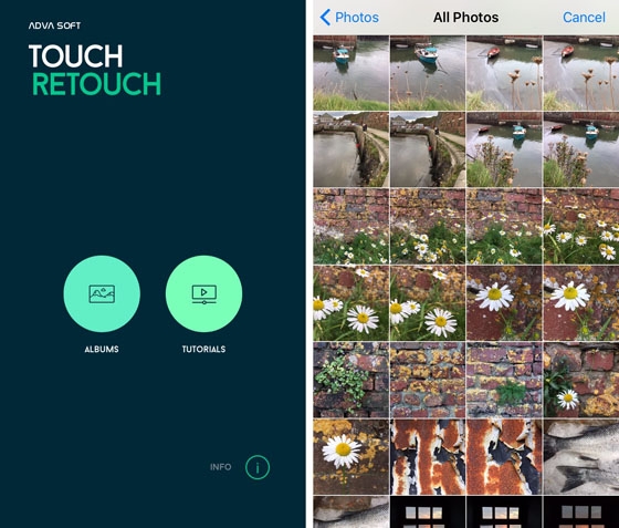 TouchRetouch xóa chi tiết thừa trên iPhone