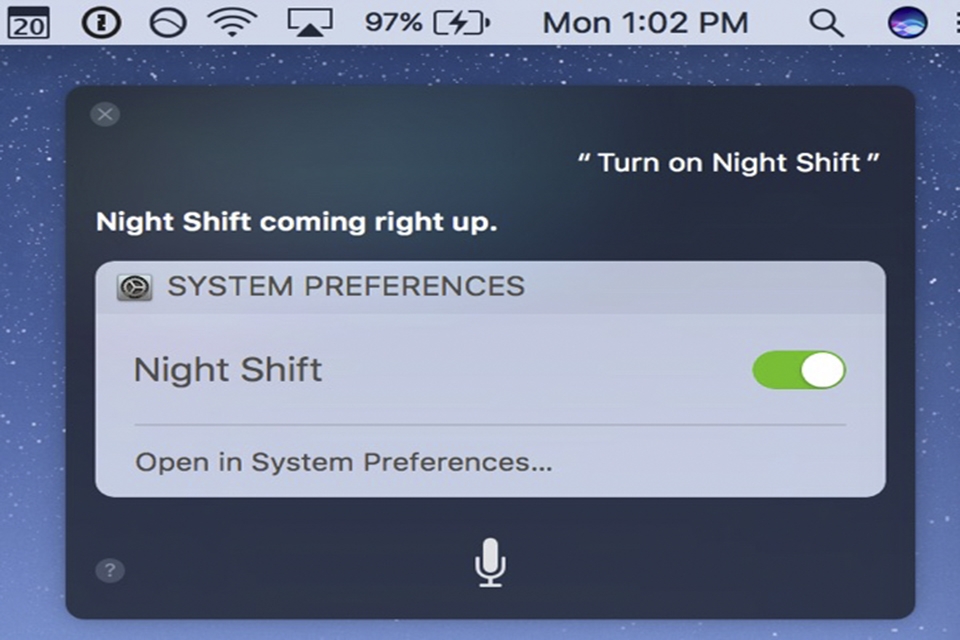 Tổng quan về tính năng Night Shift vừa cập bến trên Macbook