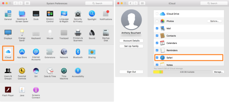 Xuất bookmarks ra máy Mac Hướng dẫn xuất bookmarks trên Safari ra máy Windows