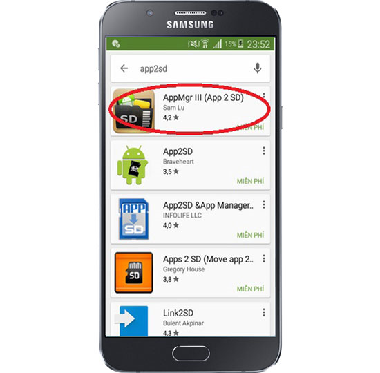 Khắc phục lỗi đầy bộ nhớ trên điện thoại Android