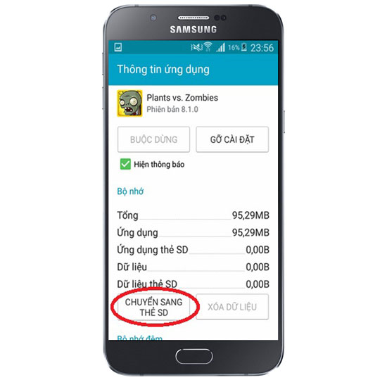 Khắc phục lỗi đầy bộ nhớ trên điện thoại Android