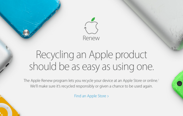 Apple mua lại thiết bị iOS cũ để tái chế