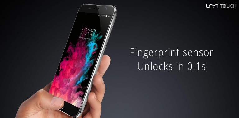 UMI Touch mở khóa vân tay 0,1s, nhanh hơn iPhone 6s Plus