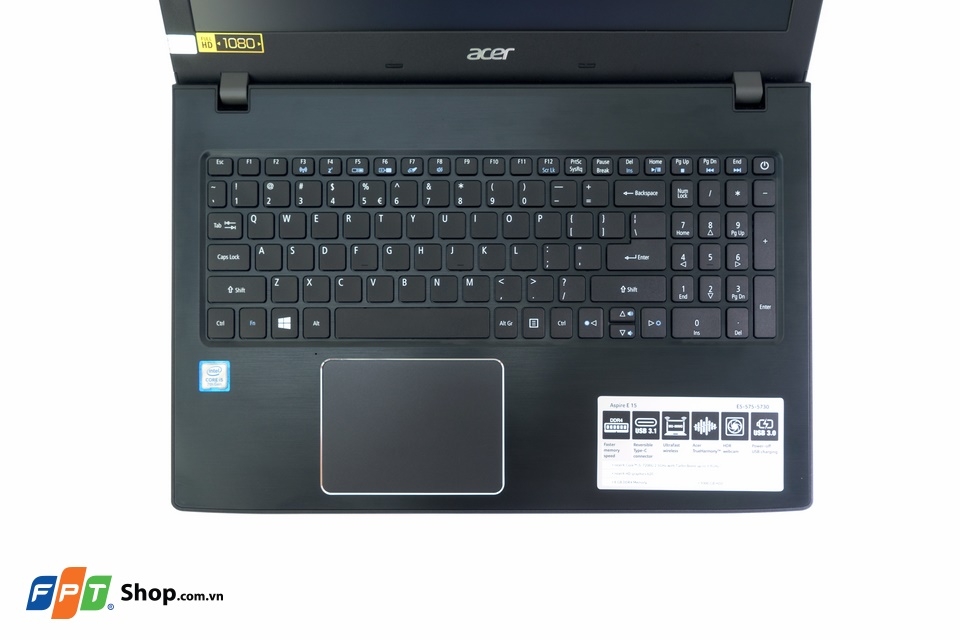 Trên tay Acer E5-757-5730: Màn hình Full HD, chip i5-7200U, giá cực tốt