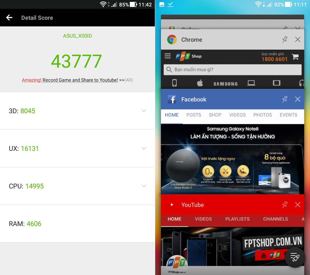 Đánh giá hiệu năng Zenfone 4 Max Pro Đánh giá hiệu năng Zenfone 4 Max Pro