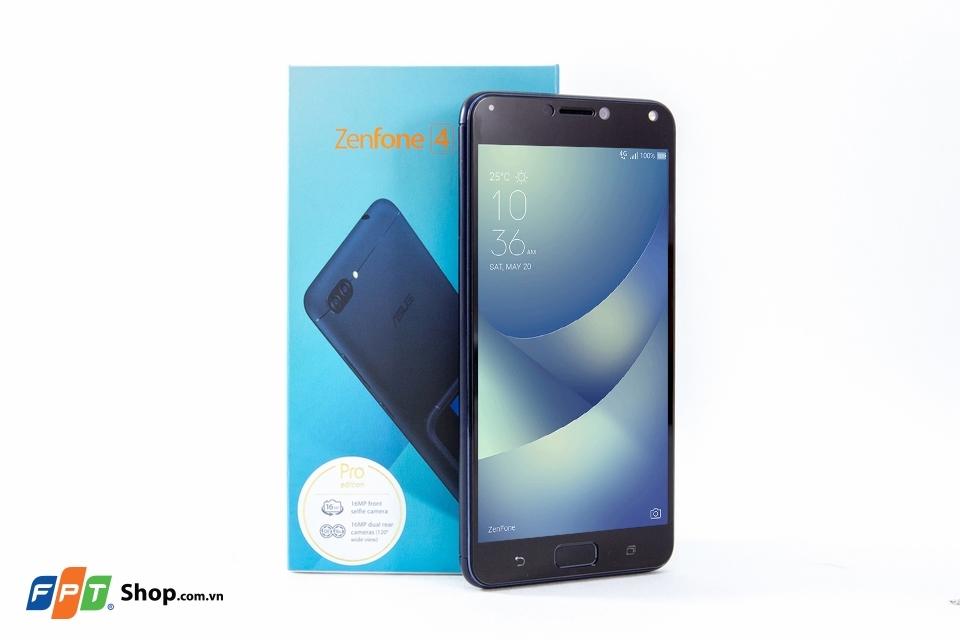 Mở hộp Zenfone 4 Max Pro