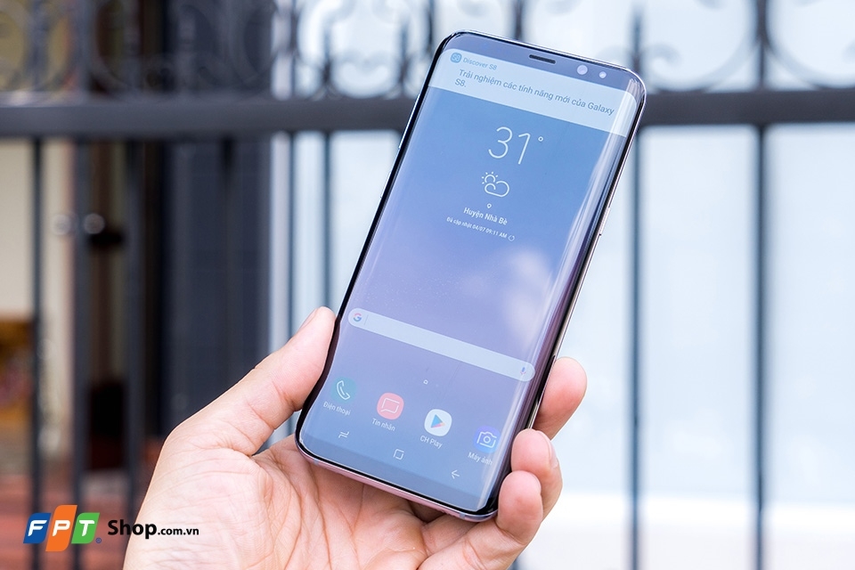 Samsung Galaxy S8 tím khói Orchid Gray