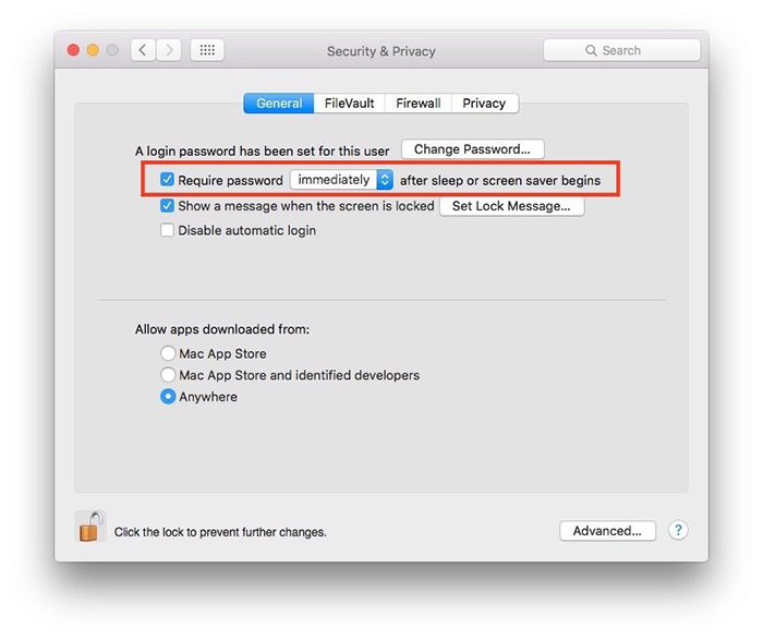 Một vài mẹo khóa màn hình Macbook dễ dàng Một vài mẹo khóa màn hình Macbook dễ dàng