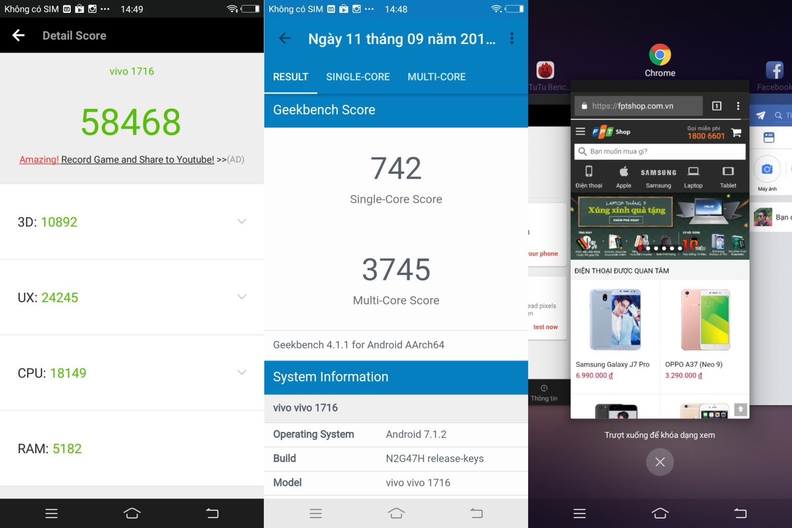 Đánh giá Vivo V7 Plus: Camera 24MP, Snapdragon 450