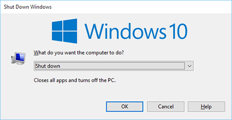Những cách tắt máy nhanh trên Windows Những cách tắt máy nhanh trên Windows