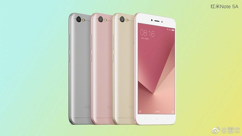 Xiaomi Redmi Note 5A bất ngờ lộ diện ngày ra mắt với mức giá