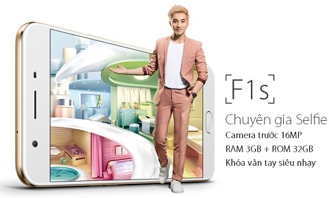 OPPO F1s – Kẻ dẫn đầu trào lưu Selfie ở giới trẻ