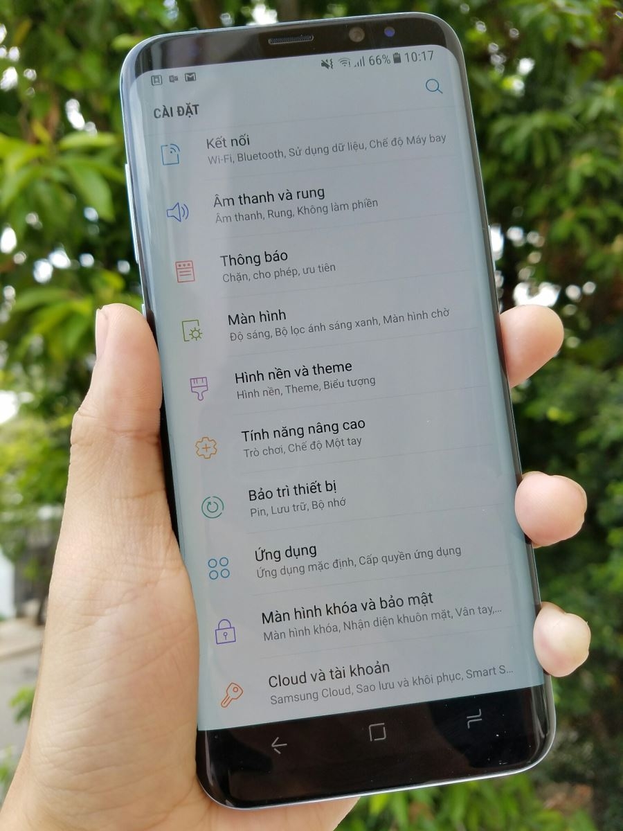 Sử dụng Samsung Galaxy S8/S8+ hiệu quả