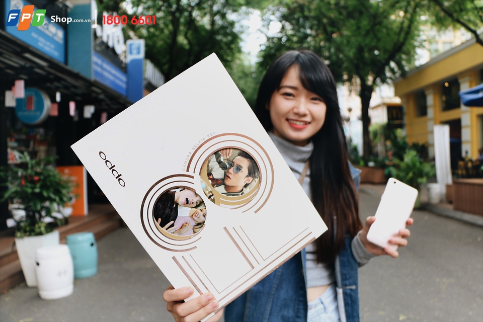 Tặng thêm 500.000 đồng cho khách đặt mua OPPO F3 tại FPT Shop