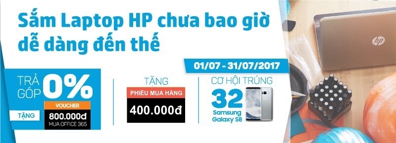 Rinh ngay siêu phẩm Galaxy S8 về dinh khi mua laptop HP tại FPT Shop