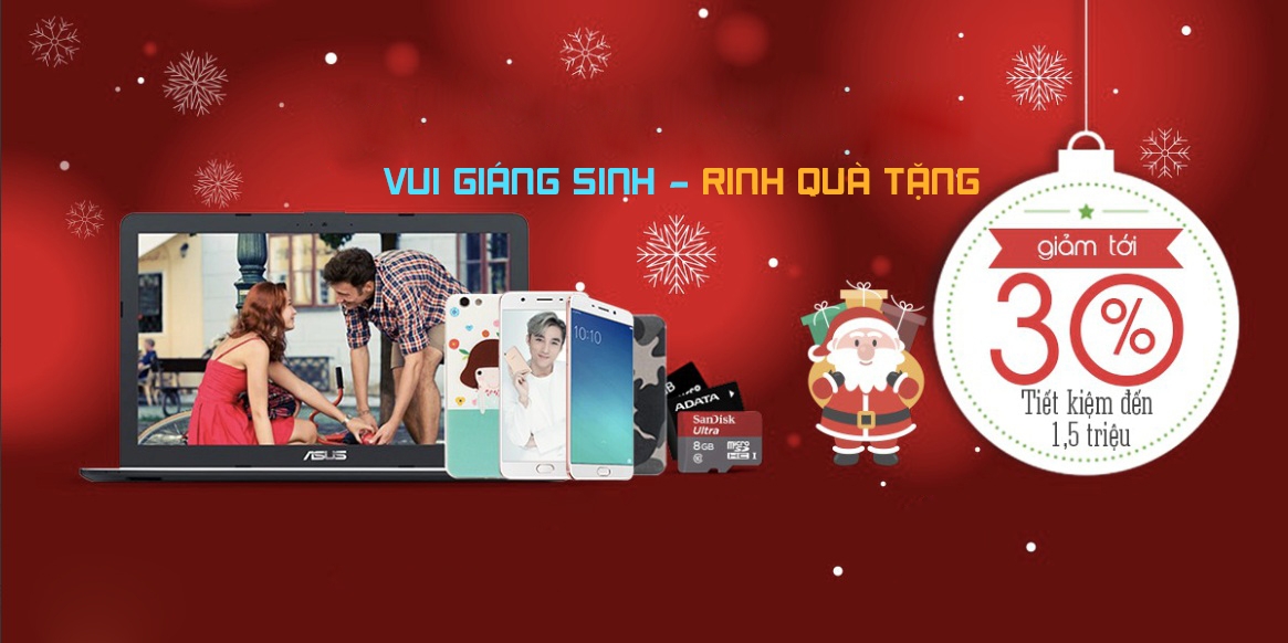Mừng Giáng Sinh an lành, FPT Shop đồng loạt giảm sốc đến 1,5 triệu đồng