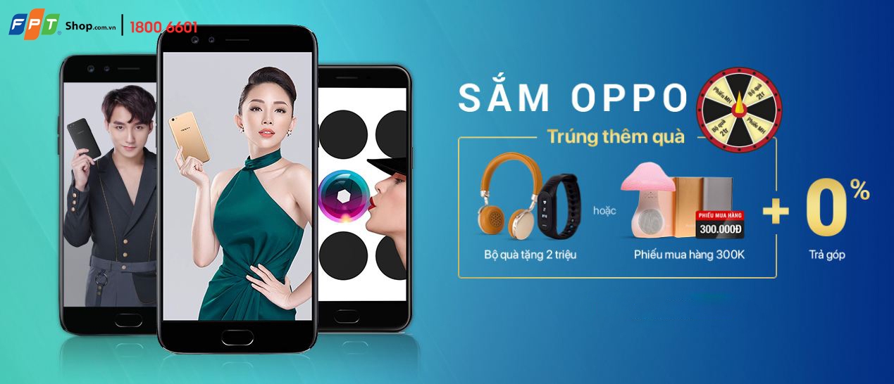 FPT Shop tặng bộ quà công nghệ trị giá 2 triệu đồng cho khách mua OPPO