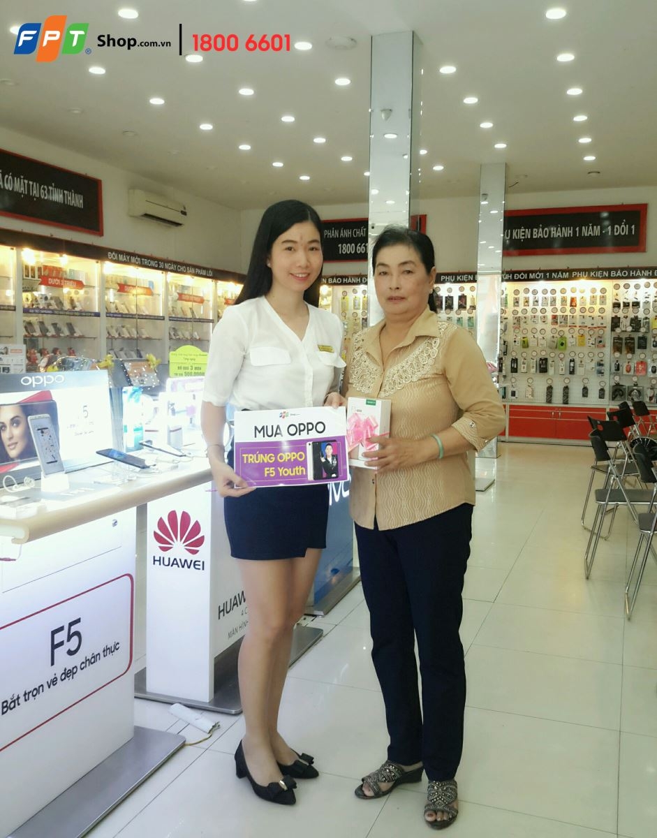 OPPO F3 Lite và A71 giảm mạnh 500.000 đồng tại FPT Shop