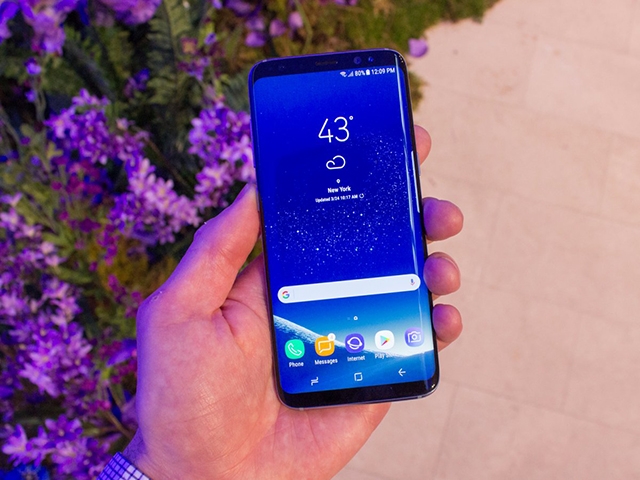 đánh giá màn hình của Galaxy S8