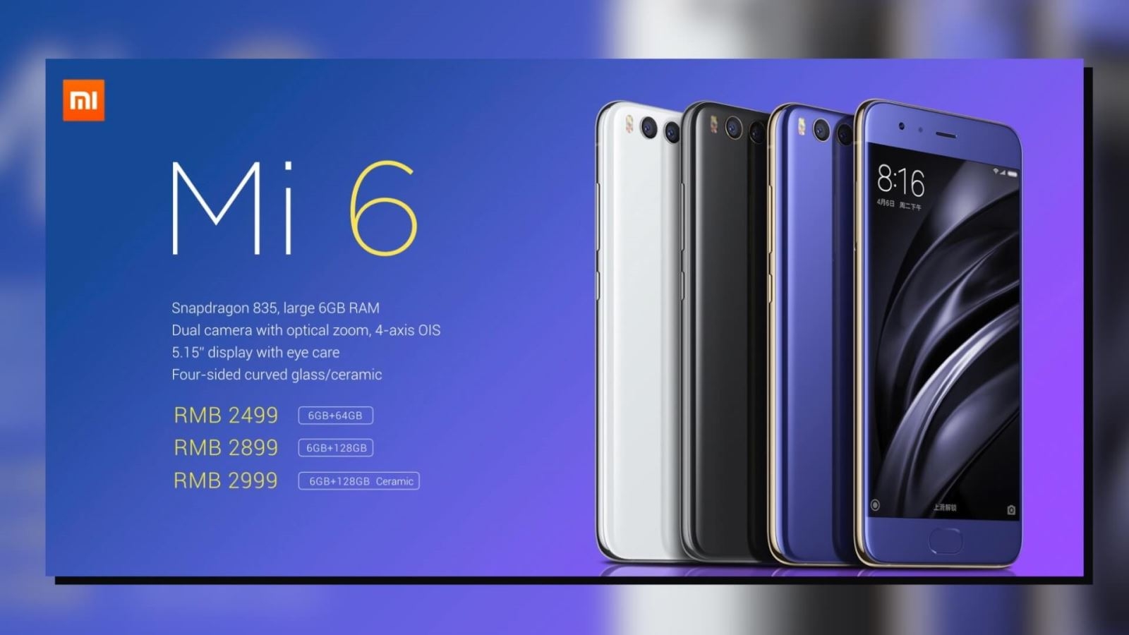 Xiaomi Mi 6 Silver sẽ khó xuất hiện (ảnh 2)