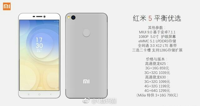 Xiaomi Redmi 5 (ảnh 1)
