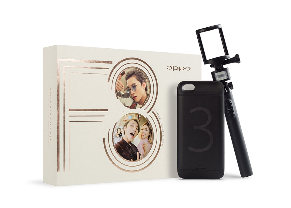 OPPO F3 Red quà tặng