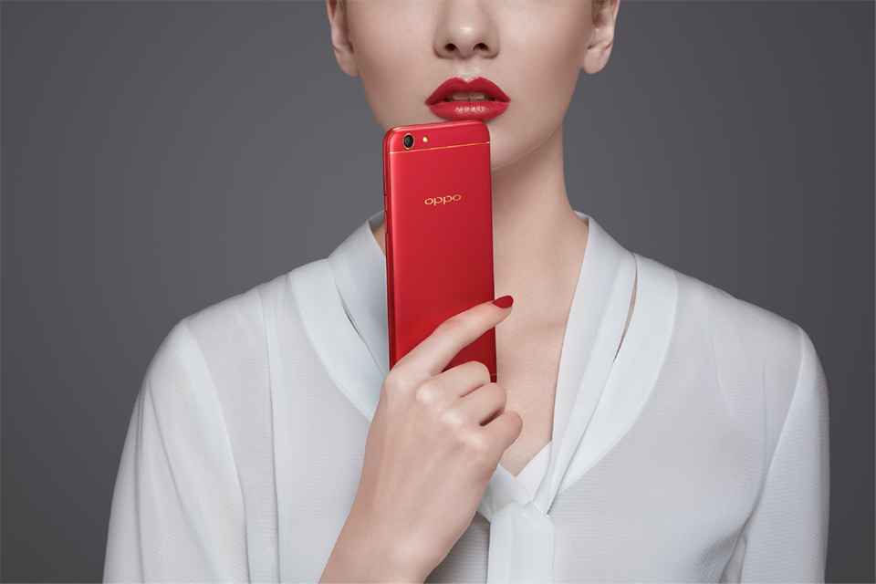 OPPO F3 Red