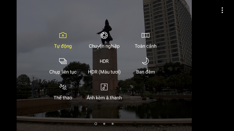 Giao diện chụp ảnh Galaxy J3 Pro (ảnh 1)