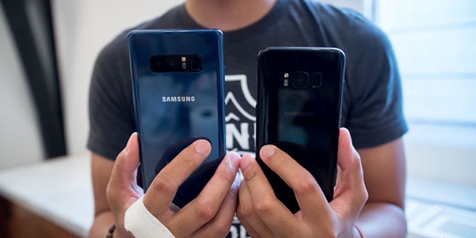 So sánh Galaxy Note 8 và Galaxy S8 (ảnh 1)