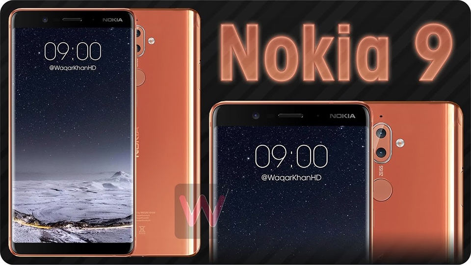 Ảnh render của flagship Nokia 9
