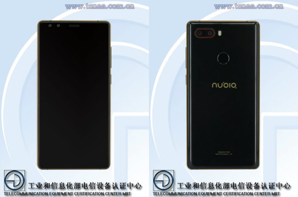Nubia Z17s đạt chứng nhận TENAA