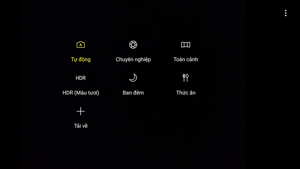 Giao diện chụp ảnh camera Galaxy J7+(ảnh 1)