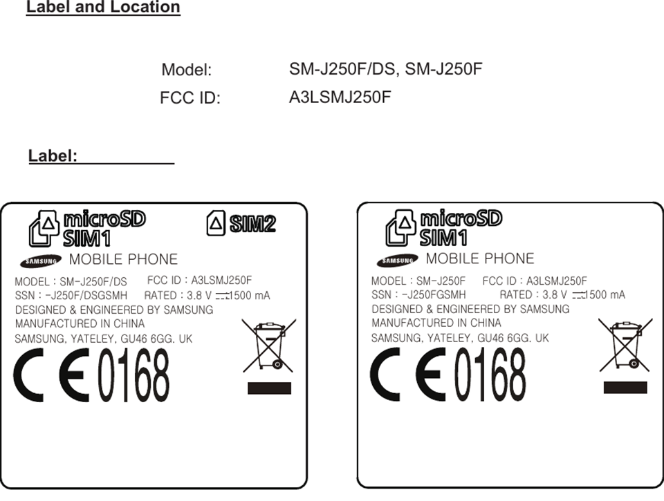 Galaxy J2 Pro 2017 đạt chứng nhận FCC