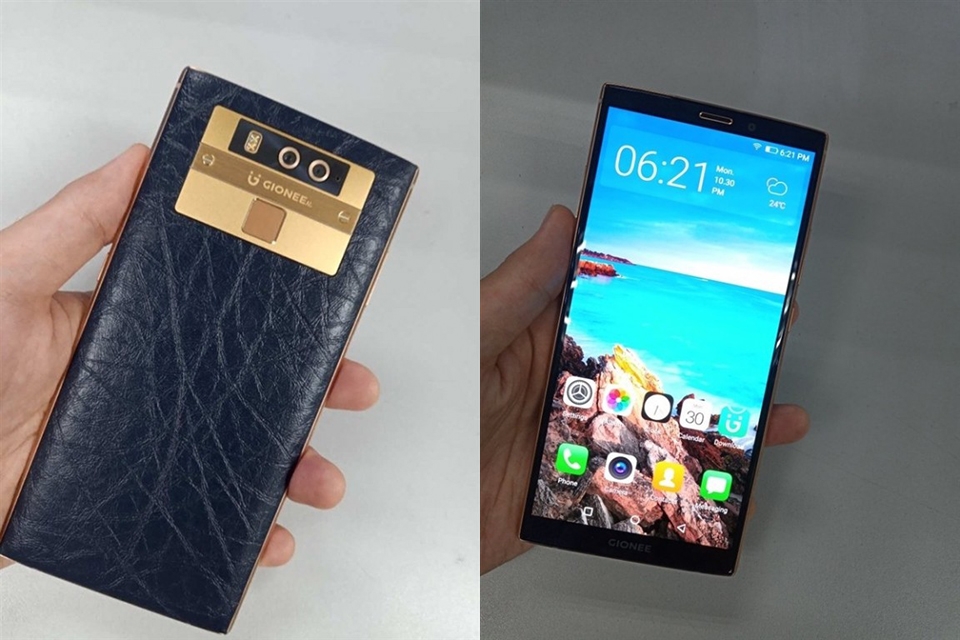Gionee M7 Plus lộ ảnh trên tay