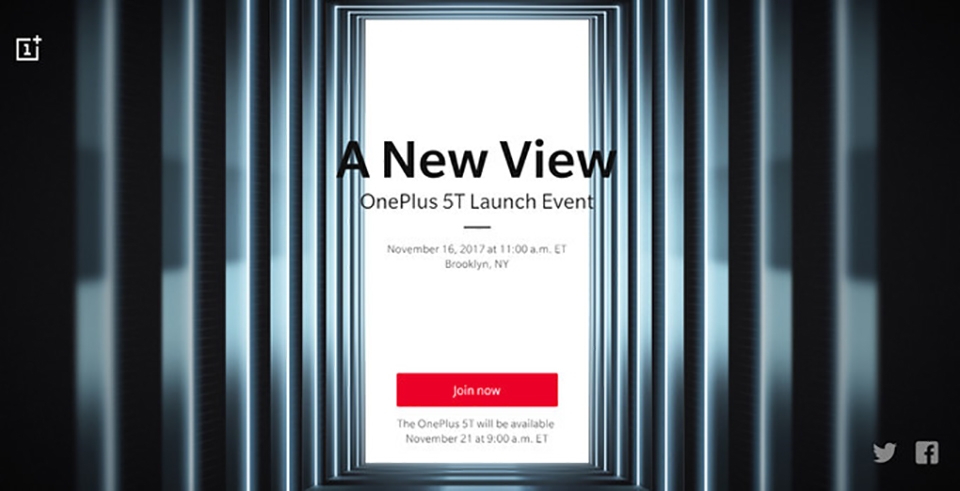 Xác nhận ngày ra mắt OnePlus 5T (ảnh 1)