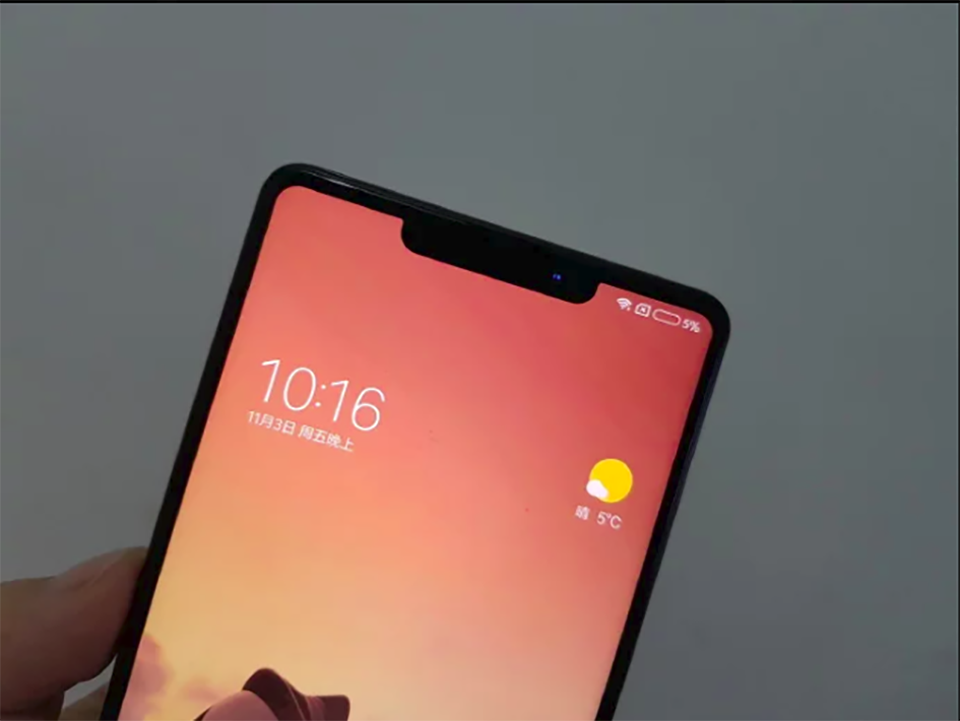 Xiaomi Mi Mix 2s lộ ảnh mặt trước (ảnh 2)