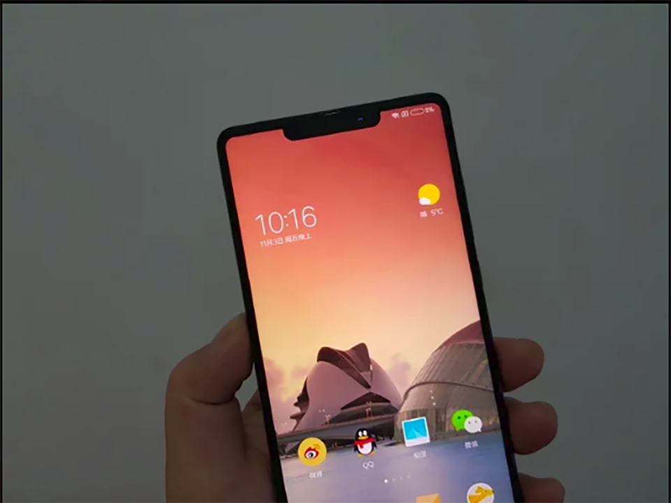 Xiaomi Mi Mix 2s lộ ảnh mặt trước (ảnh 3)