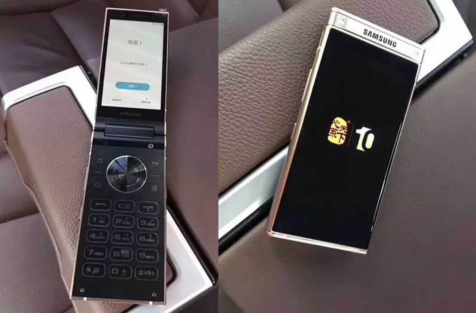 Điện thoại nắp gập Samsung SM-W2018 tiếp tục lộ ảnh (ảnh 1)