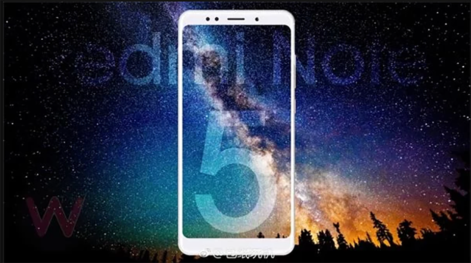Xiaomi Redmi Note 5 sắp ra mắt